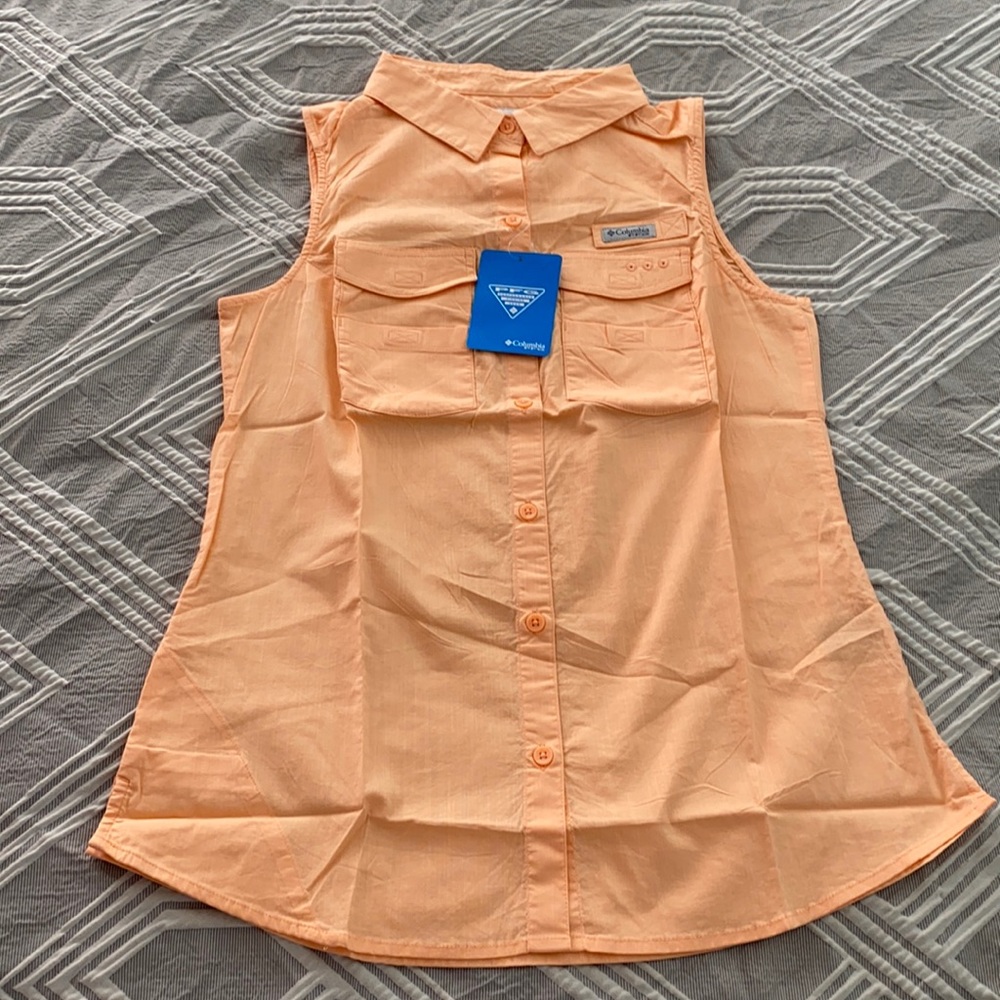 New! Columbia PFG Blouse
